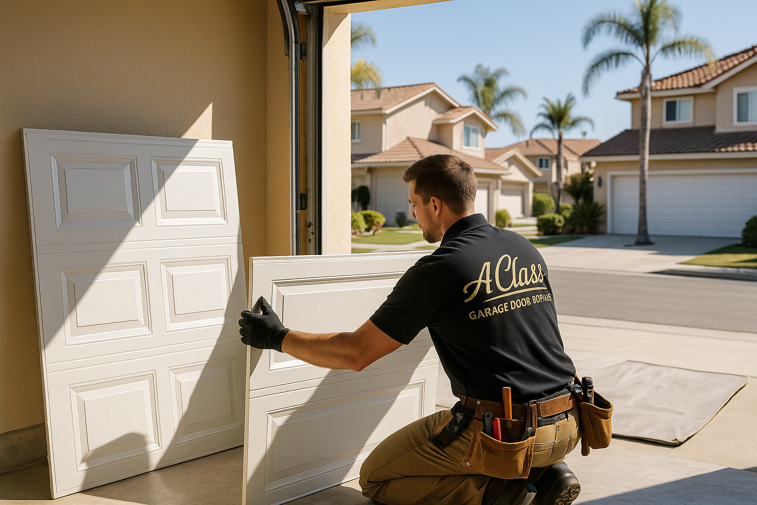 Garage Door Panel Replacement in Kittitas