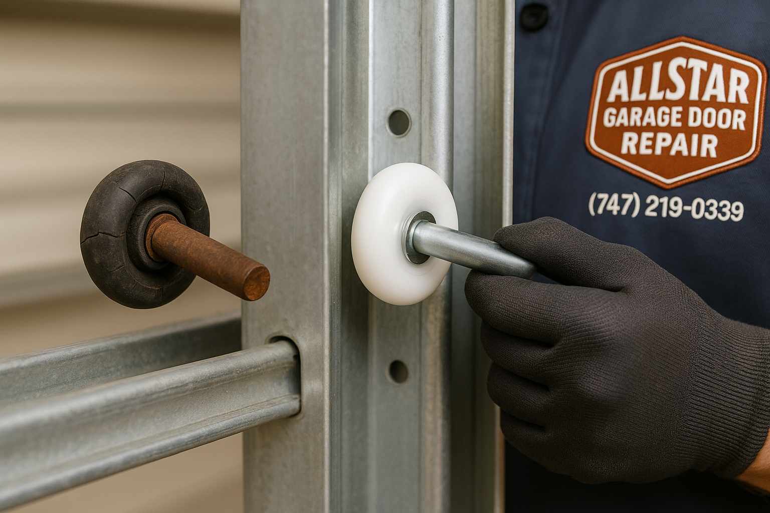 Garage Door Roller Replacement