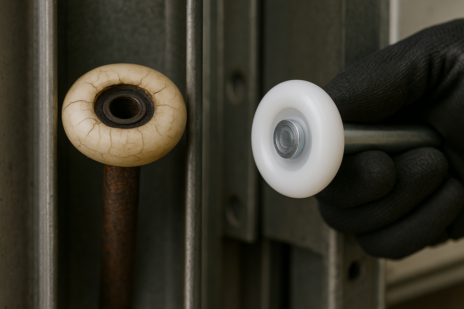 Garage Door Roller Replacement in Kittitas